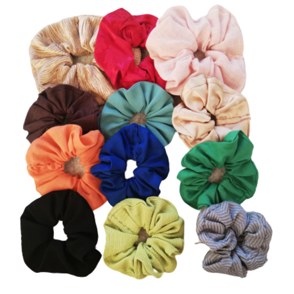 Λαστιχάκια Μαλλιων Υφασματινα, Scrunchies!!!
