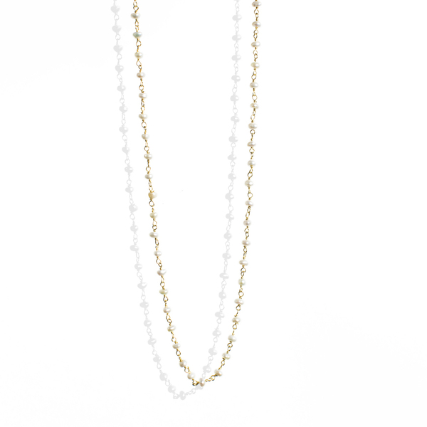 Rosary with Pearls