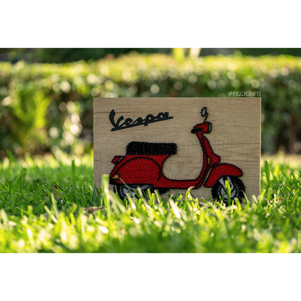 Κάδρο από μοριοσανίδα "Vespa"