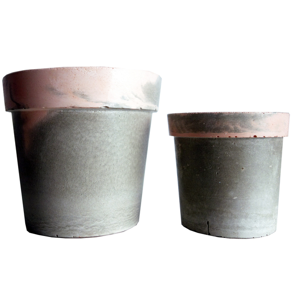 Σετ " traditional pots " grey - somon