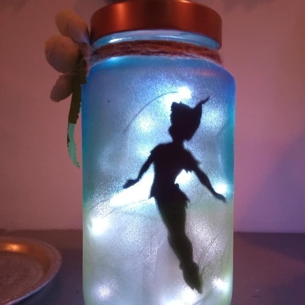Peter pan, νυχτερινός φωτισμός παιδικής κρεβατοκάμαρας