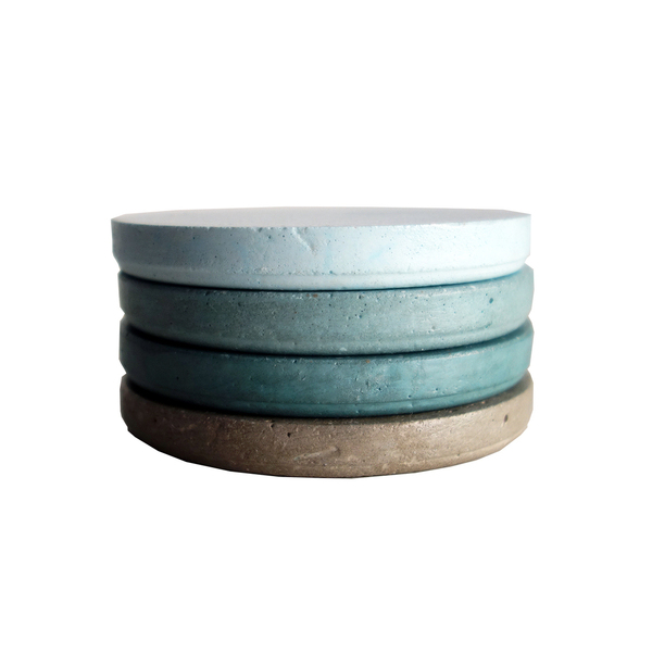 Σετ Σουβέρ " 4 colors " lake blue