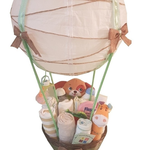 Diaper Cake (Diaper Unisex Air Balloon)