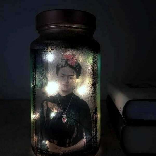 Frida Kahlo φωτιστικό διακοσμητικό
