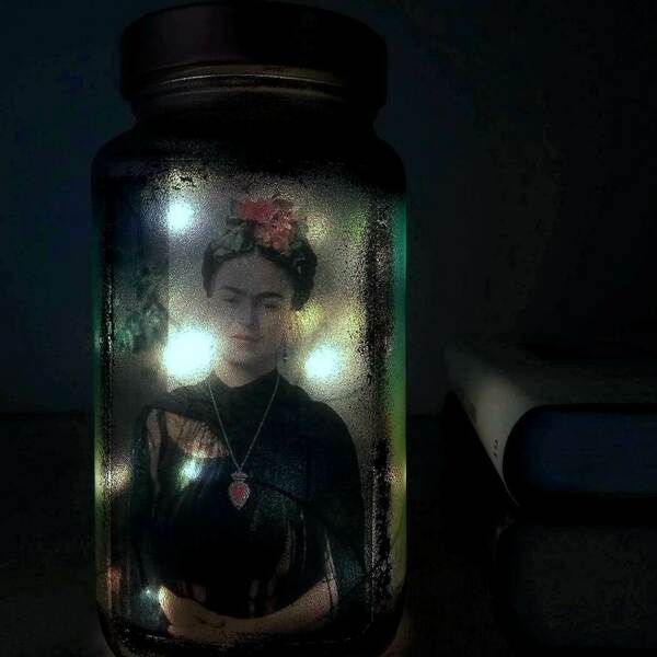 Frida Kahlo φωτιστικό διακοσμητικό