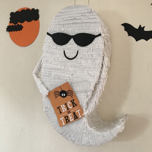 Πινιάτα halloween φάντασμα & μπαστούνι