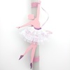 ♥ Παιδική Λαμπάδα με Μπαλαρίνα και Δαντελένια Φούστα
